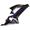 2017-2023 Yamaha YZF R6 Black Purple Fairing Kit