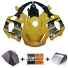 1996-2007 Yamaha YZF 600R Thundercat Black Grey Yellow Fairing Kit