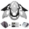 1996-2007 Yamaha YZF 600R Thundercat Black White Fairing Kit