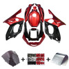 1996-2007 Yamaha YZF 600R Thundercat Red Black Fairing Kit