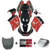1985-1987 Yamaha RZV500 / RD500 Black Red Fairing Kit