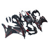 2019-2025 Ninja ZX-25R ZX-4R ZX-4RR Kawasaki Carbon Fiber with Red Accents Fairing Kit