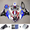 2009-2014 BMW S1000RR Glossy Black White Red Blue Fairing Kit