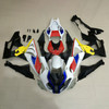 2009-2014 BMW S1000RR Black White Red Yellow Fairing Kit
