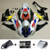 2009-2014 BMW S1000RR Black White Red Yellow Fairing Kit