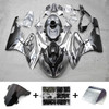 2015-2016 BMW S1000RR Silver Black Fairing Kit