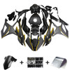 2023-2024 BMW S1000RR Carbon Fiber Pattern Gold Fairing Kit