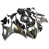 2023-2024 BMW S1000RR Carbon Fiber Pattern Gold Fairing Kit