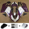 2007-2011 Ducati 1098/1198/848 Dark Purple White Fairing Kit