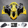 2012-2015 Ducati 1199/899 Glossy Black Yellow Fairing Kit