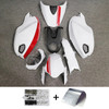 All Years Ducati Monster 696/796/1100 S EVO White Red Fairing Kit 1