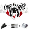 2016-2020 Aprilia RSV4 1000 White Red Fairing Kit
