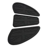 2016-2022 Street Cup Scrambler Twin 900 Gas Tank Knee Pads with Center Pad Protector Black Generic