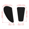 2016-2022 Street Cup Scrambler Twin 900 Gas Tank Knee Pads with Center Pad Protector Black Generic