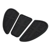 2016-2022 Street Cup Scrambler Twin 900 Gas Tank Knee Pads with Center Pad Protector Black Generic
