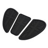 2018- Interceptor 650 Gas Tank Knee Pads with Center Pad Protector Black Generic