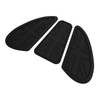 2021- Super Meteor 650 Gas Tank Knee Pads with Center Pad Protector Black Generic