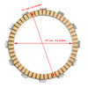 2006-2023 Kawasaki ZX1400 ZZR1400 Clutch Friction Plate Kit Generic