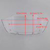 2023-2024 Touring Street Glide CVO 117 121 Windshield WindScreen Clear Generic