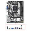 A520M-K Desktop Computer Motherboard AM4 Dual Protocol M.2 Hard Drive Supports WIFI Bluetooth A520M-K Desktop Computer Motherboard AM4 Dual Protocol M.2 Hard Drive Supports WIFI Bluetooth