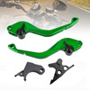 2022-2024 HONDA CRF1100L Africa Twin CNC Short Clutch Brake Lever Green Generic 2022-2024 HONDA CRF1100L Africa Twin CNC Short Clutch Brake Lever Green Generic