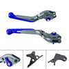 2022-2024 HONDA CRF1100L Africa Twin Adjustable Folding Extendable Racing Brake & Clutch Levers Blue T Generic
