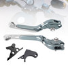 2022-2024 HONDA CRF1100L Africa Twin Adjustable Folding Extendable Racing Brake & Clutch Levers Silver T Generic 2022-2024 HONDA CRF1100L Africa Twin Adjustable Folding Extendable Racing Brake & Clutch Levers Silver T Generic