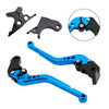 2022-2024 HONDA CRF1100L Africa Twin Long Clutch Brake Lever Blue Generic 2022-2024 HONDA CRF1100L Africa Twin Long Clutch Brake Lever Blue Generic