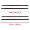 2001-2007 Nissan X-trail 4PCS Window Weather Strip Seal Belt Generic