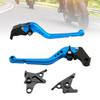 2017-2023 BMW R NINE T PURE RACER SCRAMBLER URBAN Racing Brake & Clutch Levers Blue Generic 2017-2023 BMW R NINE T PURE RACER SCRAMBLER URBAN Racing Brake & Clutch Levers Blue Generic