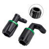 2024-2025 KAWASAKI ZX-6R ZX 6R Frame Crash Guard Sliders Bobbins Protection Green Generic