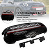 2014-2021 Mini Cooper F55 F56 F57 GP-Style Gloss Black Red Trim Front Grille Generic