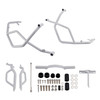 2022-2023 HONDA ADV160 Du Desertx Engine Guard Crash Bar Frame Protector Bumper White Generic