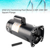 USQ1252 Swimming Pool Motor 2.5HP 230V 48Y Square Flange With PS-200 Seal Kit