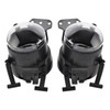 2004-2007 BMW E60 5-Series Pair Front Bumper Fog Light Lamp Bulb Housing Generic