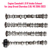 Engine Camshaft L & R Intake Exhaust for Jeep Grand Cherokee 3.6L V6 2016-2023