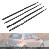 2006-2013 Toyota Yaris Hatchback 4PCS Door Glass Belt Outer Molding Weatherstrip Generic
