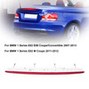 2007-2013 BMW 1 Series 128i 135i M E82 E88 Red Third Brake Stop Light 63257164978 Generic