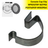 WP8312709 Console Cap Clip 1027952 PS11745939 W10129041 for Washer or Dryer Console