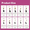 40Pcs 10 Sizes Electric Motor Carbon Brushes Replacement For Power Tool