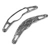 2015-2024 Mini Cooper F54 F55 F56 F57 F60 Steering Wheel Paddle Shifter Extension Black Forged Pattern Generic