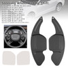 2008-2015 ?koda Superb Yeti OctaviaRS Steering Wheel Paddle Shifter Extension Aluminium Black Generic