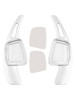 2016-2024 Audi Q2 Q2L Q3 Q5 Q7 SQ7 Q8 Steering Wheel Paddle Shifter Extension Aluminium Silver Generic