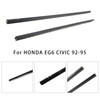 1992-1995 HONDA EG6 CIVIC 2PCS L&R Side Door Window Belt Trim Molding 72450-SR3-003 Generic
