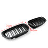 2002-2005 BMW E46 Saloon 4-Door Facelift Front Kidney Hood Grille 51137030545 Matte Black Generic