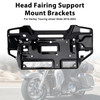 2014-2023 Harley Touring street Glide 1 PC Head Brackets 57000186 Black Generic 2014-2023 Harley Touring street Glide 1 PC Head Brackets 57000186 Black Generic