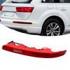 2007-2015 Audi Q7 US version Right Rear Bumper Reflector Tail Light Lamp Red Lens 4L0945095A Generic
