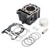1998-2006 Yamaha YP125R Majesty 125 125cc Cylinder Piston Gasket Top End Rebuild Kit 53.7mm 5DS-E1311-A0 Generic