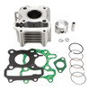 2011-2022 Peugeot Kisbee 50 RS 4T 50cc Cylinder Piston Gasket Top End Rebuild Kit 37mm 12101-AMA-000 Generic