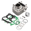 2011-2022 Peugeot Kisbee 50 RS 4T 50cc Cylinder Piston Gasket Top End Rebuild Kit 37mm 12101-AMA-000 Generic